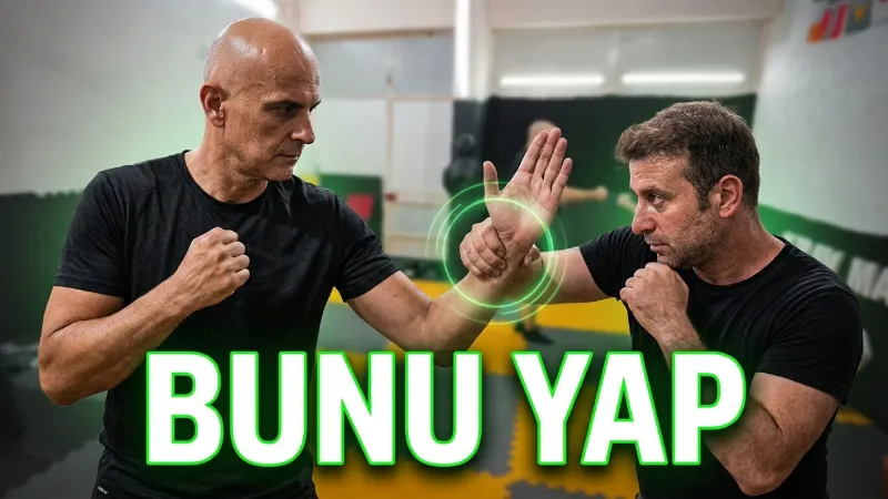 İzmir krav maga salon antrenmanı: bunu yap